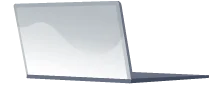 Laptop on desk